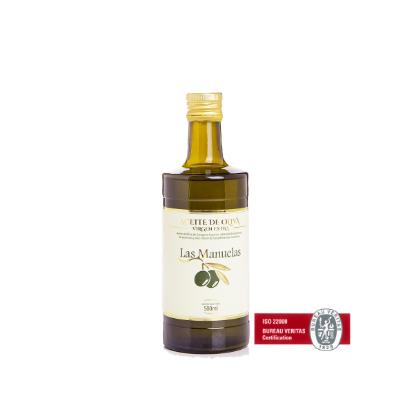 Caja 12 U / 500 Ml Aceite Oliva Virgen Extra Cristal